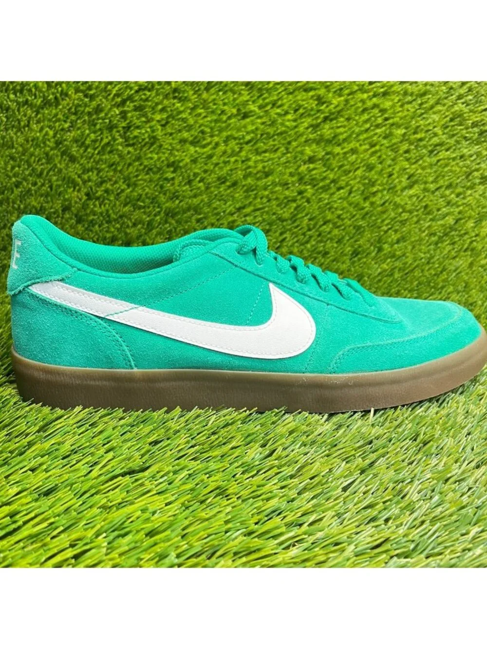 Nike Killshot 2 Mens Size 11 Green White Gum Athletic Suede Shoes Sneakers